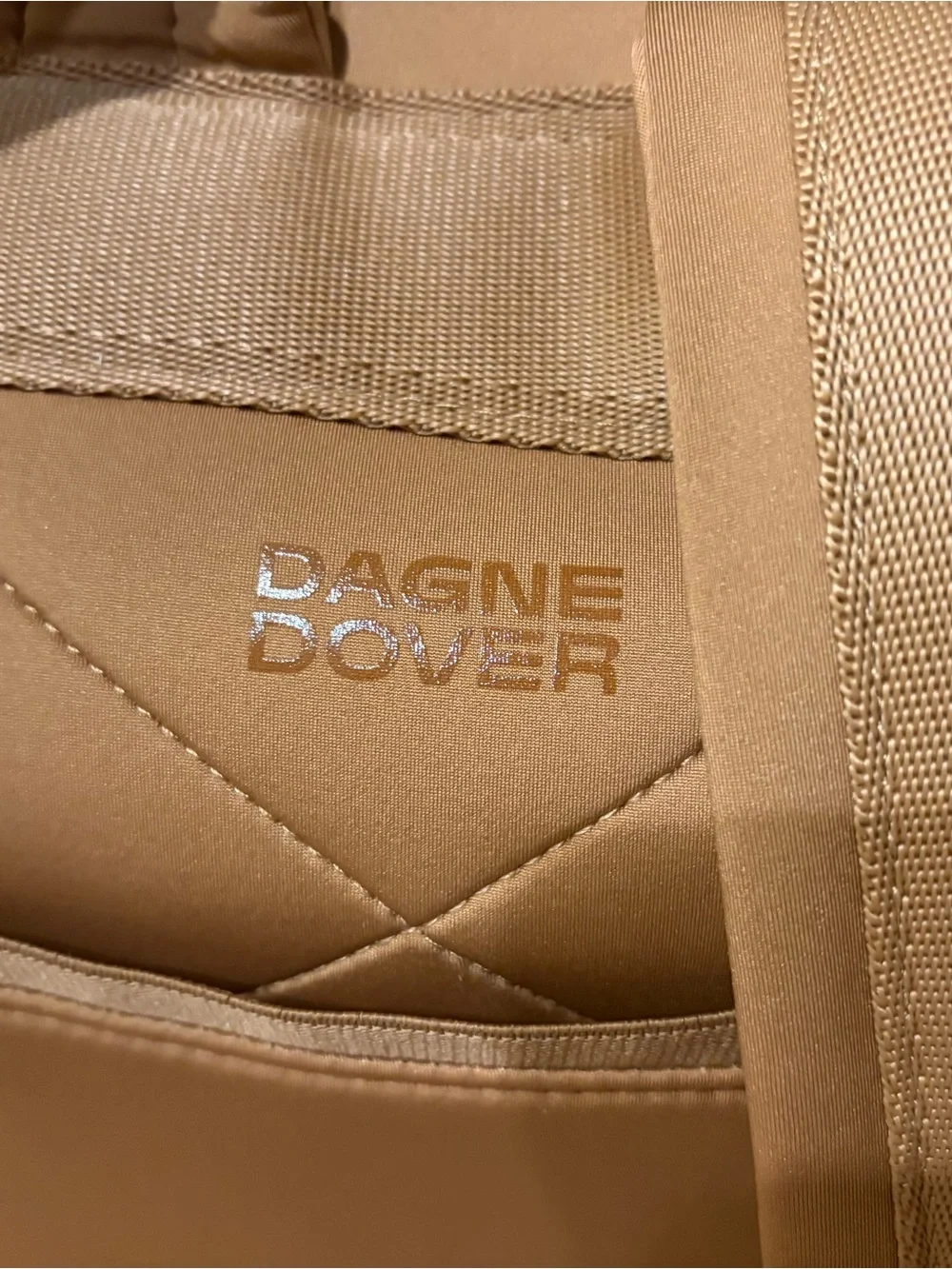 Dagne Dover Indi Neoprene Diaper Backpack Large Camel Brown